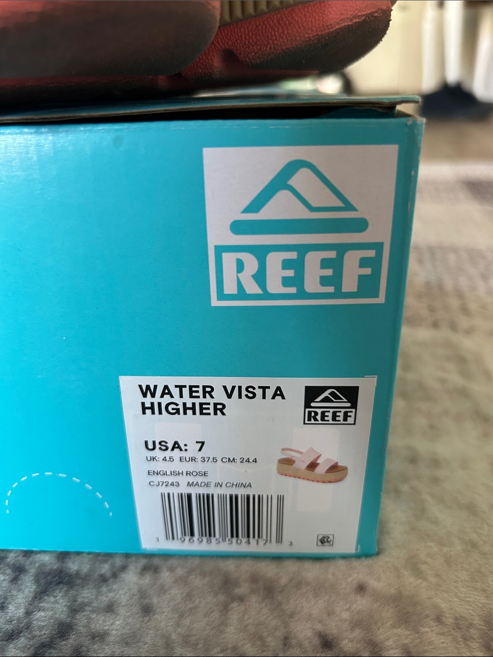 REEF Water Vista Higher Pink Platform Slingback Sandals - Picture 2 of 7